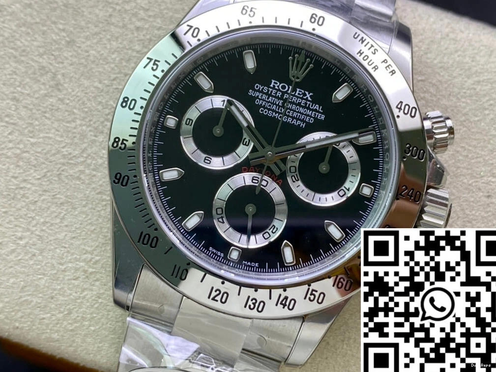 Rolex 116520 Daytona Steel Factory Clean Cosmograph Stainless Bezel 0213